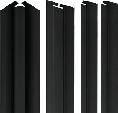 Produktbild von Decodesign Profilset D1901121 68 2100 mm schwarz
