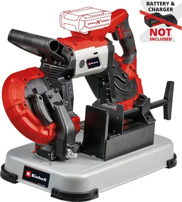 Image de Scie à ruban sans fil – TE-MB 18/127 U Li-Solo – 18 V – Coupe métal sans étincelles – 115 x 127 mm – Power X-Change