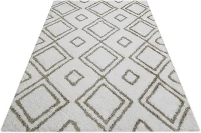 Produktbild von Shaggy Ibiza 14 white (200x290 cm)