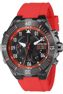 Immagine prodotto di Invicta Aviator 39897 Orologio da Uomo - Movimento al Quarzo - Acciaio Inossidabile con Quadrante Nero - 50 mm