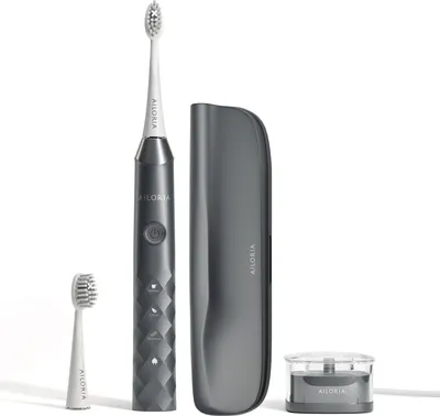 Zdjęcie produktu dla Ailoria 50370133, Dorosły, Wibrująca szczoteczka do zębów, Głębokie czyszczenie, Masaż, Wybielający, 31000 ruchów na minutę, Beżowy, 2 min