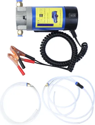 Produktbild von Tragbare oelabsaugpumpe, 12 V, 100 W, Kupfermotor, 1šC4 l/min Durchfluss, elektrische oeltransferpumpe, oelwechselpumpe fuer Kraftfahrzeuge mit 1,8 m ausziehbarem Netzkabel fuer Autos, Motorraeder, Wohnmobile, Boote, Rasengeraete