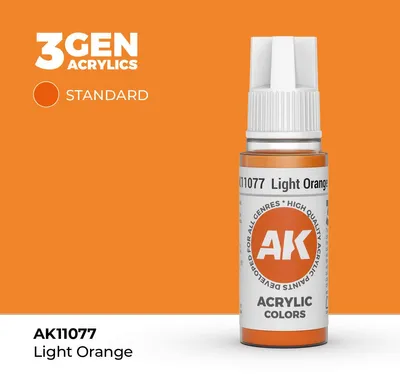 Produktbild von AK Interactive 3GEN Light Orange 17ml