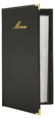 Produktbild von Securit MC-CR45-BL, A4, Metall, PolyurethanKunststoff, Schwarz, Matt, Lack, Kunststoff, Abgerundete Ecken