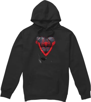 Produktbild von Spider-Man - Kapuzenpullover für Herren TV4691 (XL) (Schwarz)