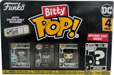 Obrázok produktu pre Funko Bitty POP! DC Batman Mr. Freeze 2cm 4pak