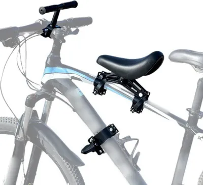 Produktbild von LIXADA Fahrradsitz, Fahrradsattel, Mountainbike-Sitz, Baby-Sicherheitssitz, Fahrrad-Vordersitz, Sitz + Fußstütze + Armlehnen-Set