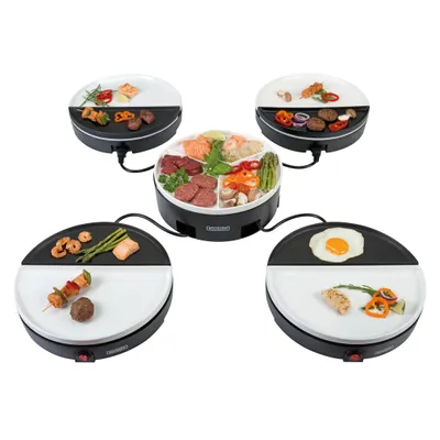 Obrázok produktu pre Gourmet grilovací tanier Bourgini chefs dinner party - 4 až 5 osôb - biely