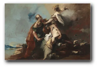 Immagine prodotto di Stampa artistica "Il sacrificio di Isacco" di Francesco Guardi – 20x30 cm – non incorniciata