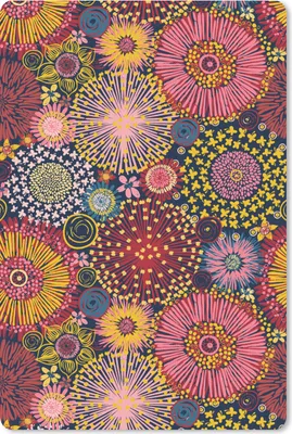 Produktbild von MuchoWow® Mauspad Mousepad Blumen - Muster - Linie 18x27 cm - Mousepads - Maus Mat - Pad - Mausunterlage