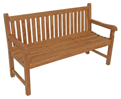 Produktbild von Parkbank 2-Sitzer | 130 cm | Teakholz