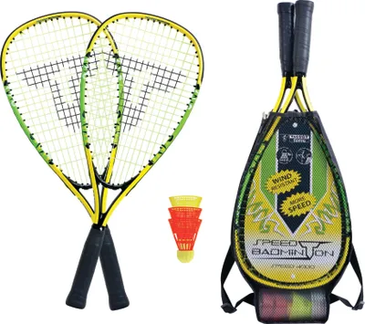 Produktbild von Speedbadminton Set SPEED 4000 im 3/4 Bag black/green,