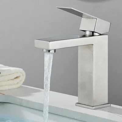 Produktbild von Wasserhahn Bad Waschbecken Waschtischarmatur Mischbatterie Badezimmer Armatur