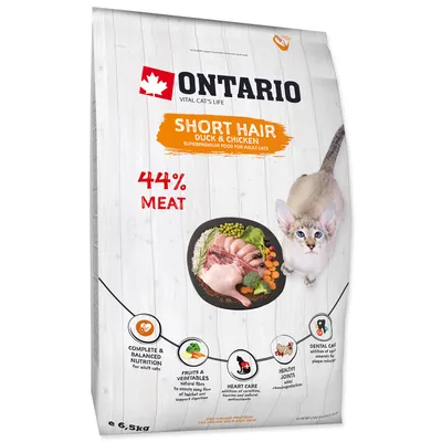 Productafbeelding van Krmivo Ontario Kattenvoer, korthaar, 6,5 kg