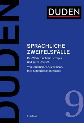 Obrázek produktu pro Duden Sprachliche Zweifelsfälle