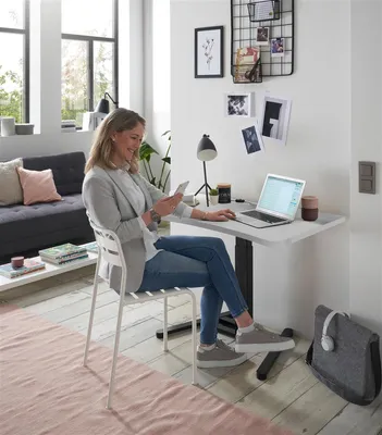 Produktbild von Schreibtisch Bürotisch Laptoptisch Computertisch höhenverstellbar "Tolentino I"