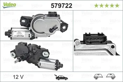 Produktbild von Valeo Wischermotor hinten für VW Caddy 4