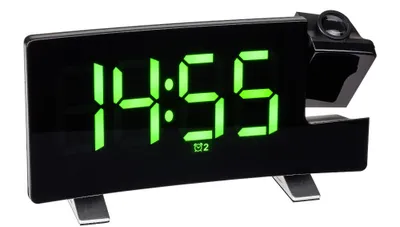 Produktbild von TFA - Radio-Projektionswecker mit USB-Ladefunktion - 60.5015.04