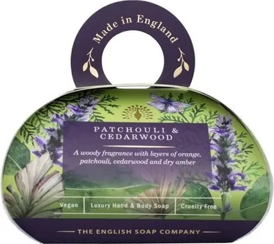 Produktbild von The English Soap Company Patchouli & Cedarwood Gift Soap