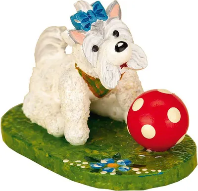Produktbild von "Mein Hündchen" (3er-Set - 3cm) von Hubrig Volkskunst