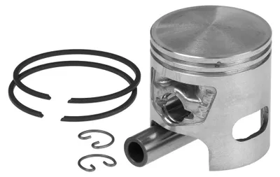 Image de Kit de piston Polini Sport 50 ccm, diamètre 45,4 mm, pour Yamaha Chappy 50 et DT50R, modèles jusqu'à l'année 1996