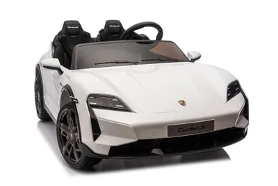Productafbeelding van "Porsche Taycan Turbo S" elektrische kinderauto – Gelicentieerd – 24V-accu, 2,4 GHz-afstandsbediening, MP3 + lederen stoel + EVA-banden