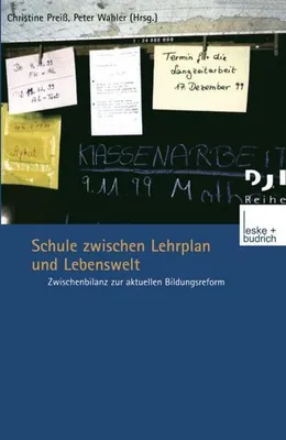 Produktbild von Schule zwischen Lehrplan und Lebenswelt