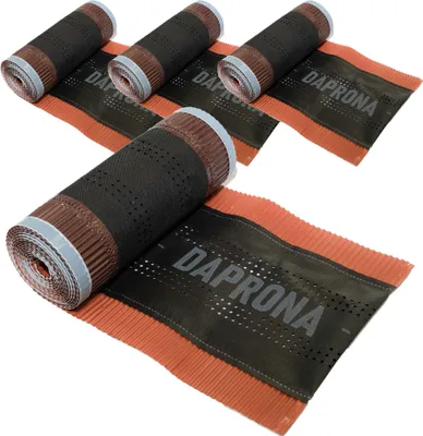 Produktbild von DAPRONA Firstband Alu Super Vent 4 Rollen - 320mm x 5m Rot (RAL 8004)   Rollfirst für eine optimale Dachfirst Abdeckung, Super Butylkleber