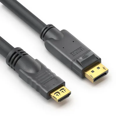 Produktbild von PureLink DisplayPort zu HDMI Kabel 4K - PureInstall 10,00m