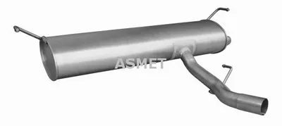 Produktbild von ASMET 14.052 Endschalldämpfer für NISSAN Qashqai / Qashqai +2 I (J10, NJ10) Auspuff