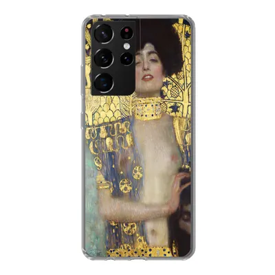 Produktbild von MuchoWow® Handyhülle Schutzhülle Hülle für Samsung Galaxy S21 Ultra Judith - Gustav Klimt Silikon Softcase Handy Hülle - Mobiltelefon