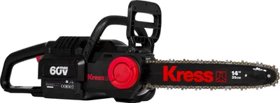 Produktbild von Kress KG367E.9, Bürstenlos, 35 cm, 1,1 mm, 22 m/s, 76,2 / 8 mm (3 / 8"), Schwarz, Rot