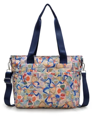 Zdjęcie produktu dla Solidchoice - Duża torba shopper wykonana z nylonu, odporna na wilgoć