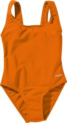 Produktbild von BECO Mädchen Kinder Badeanzug Schwimmanzug Einteiler Größe 176 orange