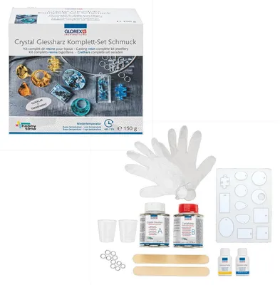 Produktbild von GLOREX Crystal Giessharz Starter Set