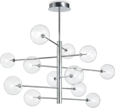 Produktbild von Ideal Lux Hängeleuchte Equinoxe 12-flg. Chrom 200118