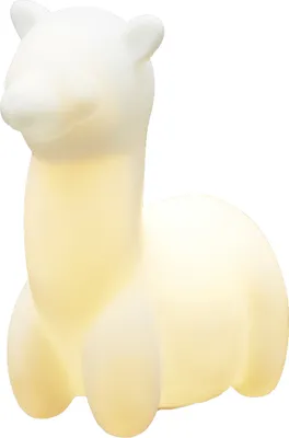 Produktbild von LED Lama Lampe Nachtlicht Deko Alpaka Leuchte Batteriebetrieb inkl. LR44