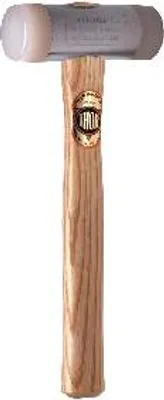 Immagine prodotto di Martello THOREX con inserti in nylon, rotondo (Ø) 63 mm, 2.250 g, con manico in legno