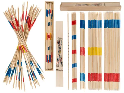 Produktbild von Mikado Holz 76/5207 42cm in Holzschiebebox
