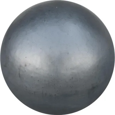 Produktbild von Dekokugel aus Keramik Anthrazit 20x18cm, robust und wetterfest für den Garten