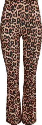 Produktbild von NOISY MAY Leggings Leoprint hohe Taille ausgestellte Beinform Größe: S