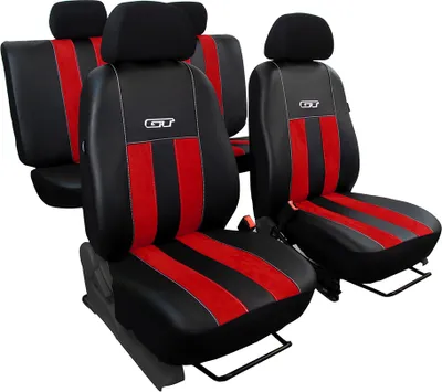 Produktbild von Autositzbezüge Universal Schonbezüge für Auto GT Alkantara , Rot
