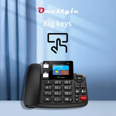 Obrázek produktu pro Onestyle Opal, SIM Desktop Tisch-Mobiltelefon, schwarz