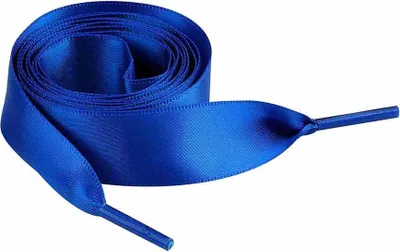 Satin Schnürsenkel - Blau - Länge: 120 cm
