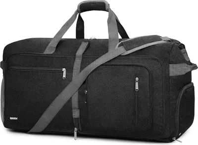 Produktbild von Famanu Reisetasche 65L mit Schuhfach - Schwarz