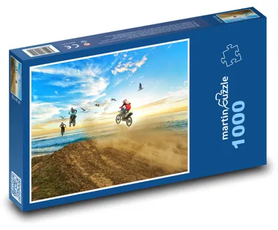 Zdjęcie produktu dla martinpuzzle - Puzzle 1000 elementów - Motocross