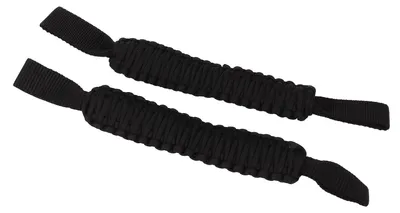 Obrázok produktu pre 29,6 cm držadlá na opierky hlavy a ochranné tyče, protišmykové paracordové úchyty, univerzálne pre osobné autá, SUV, ATV, UTV a karavany, čierne