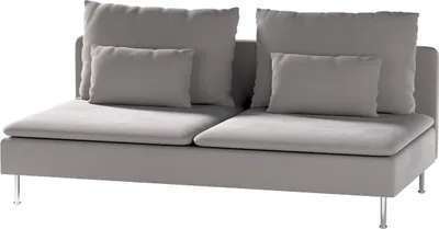 Produktbild von Dekoria Bezug für Söderhamn Sitzelement 3, taupengrau, Bezug für Sitzelement 3