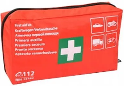 Zdjęcie produktu dla Apteczka pierwszej pomocy + USTNIK DIN 13164 CE