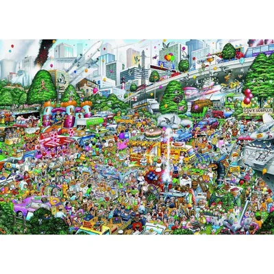 Zdjęcie produktu dla GIBSONS Puzzle Ich liebe den Verkauf aus dem Kofferraum des Autos 1000 Teile